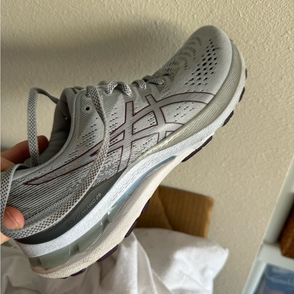 Barely worn grey ASICS size 9.5